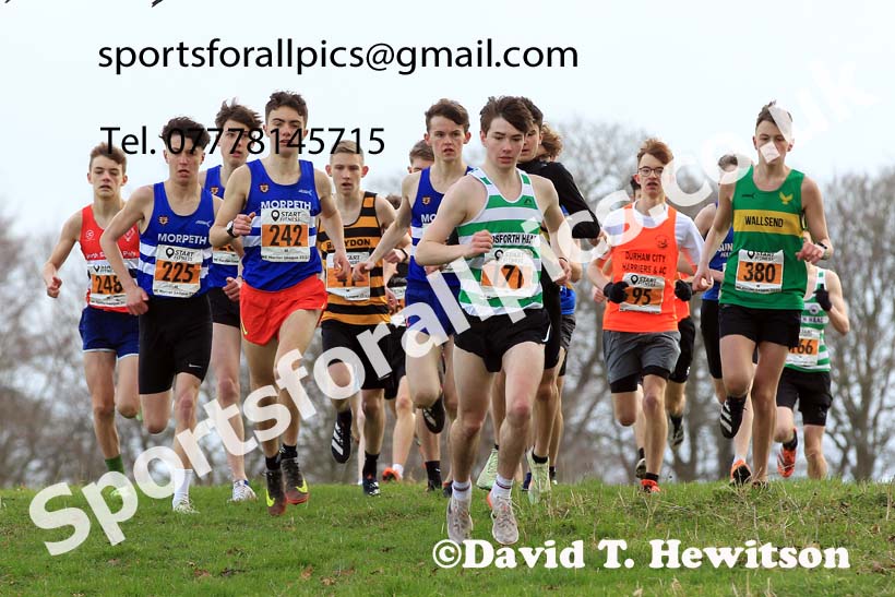 Mens Under-17s 2023 NEHL, Alnwick, Northumberland. Photo: David T. Hewitson/Sports for All Pics